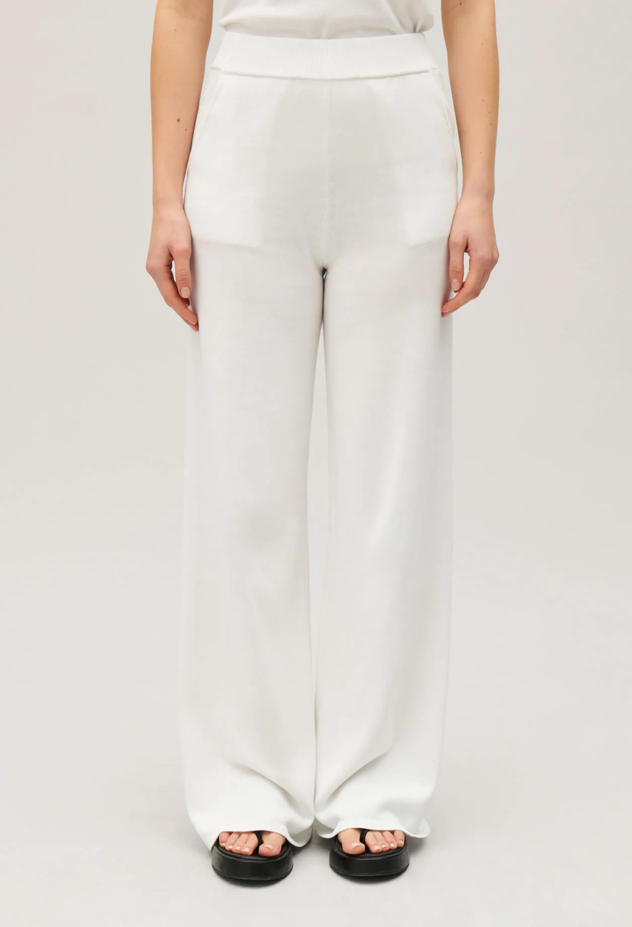 Claudie FR flowy knit trousers