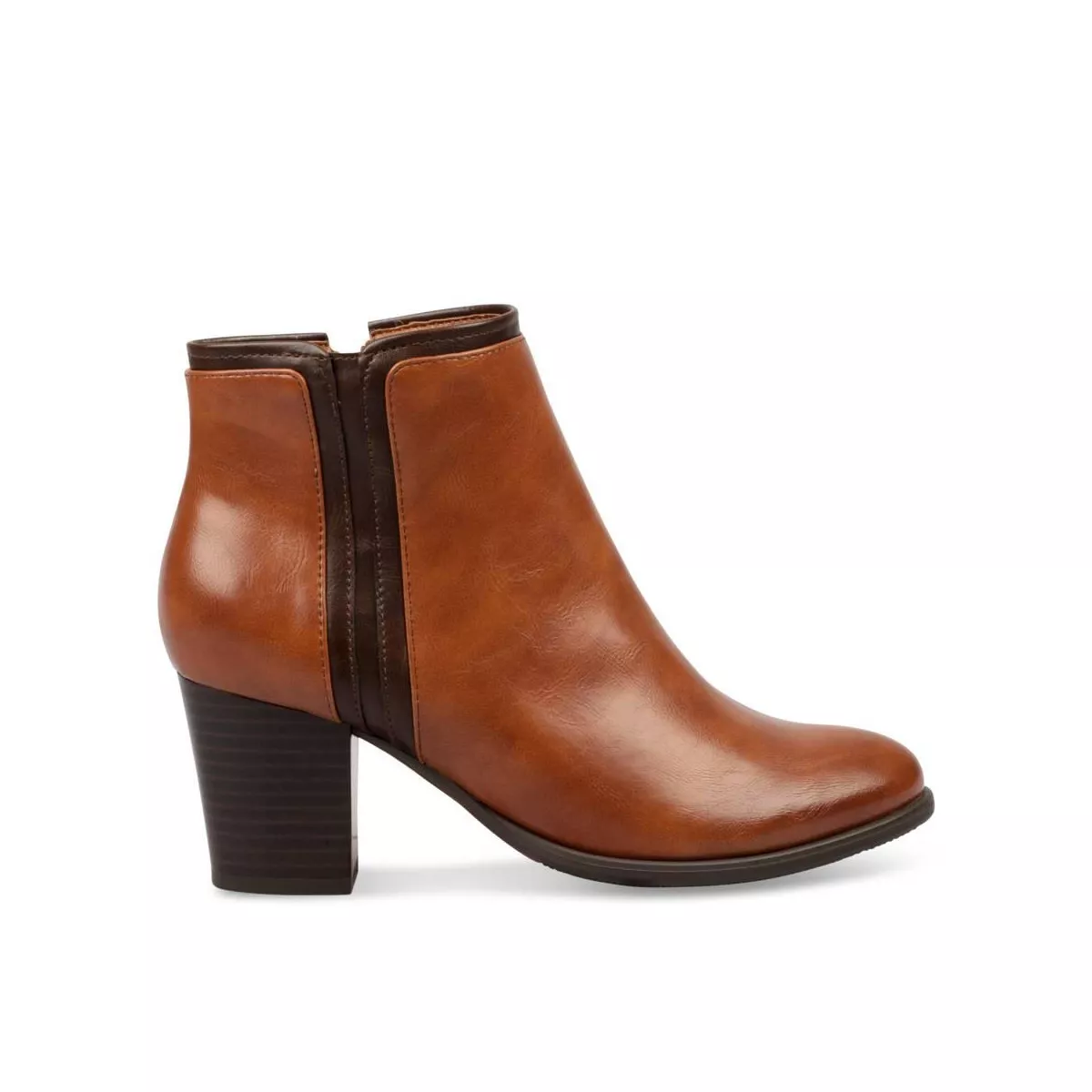 Cognac Booties by My Botega