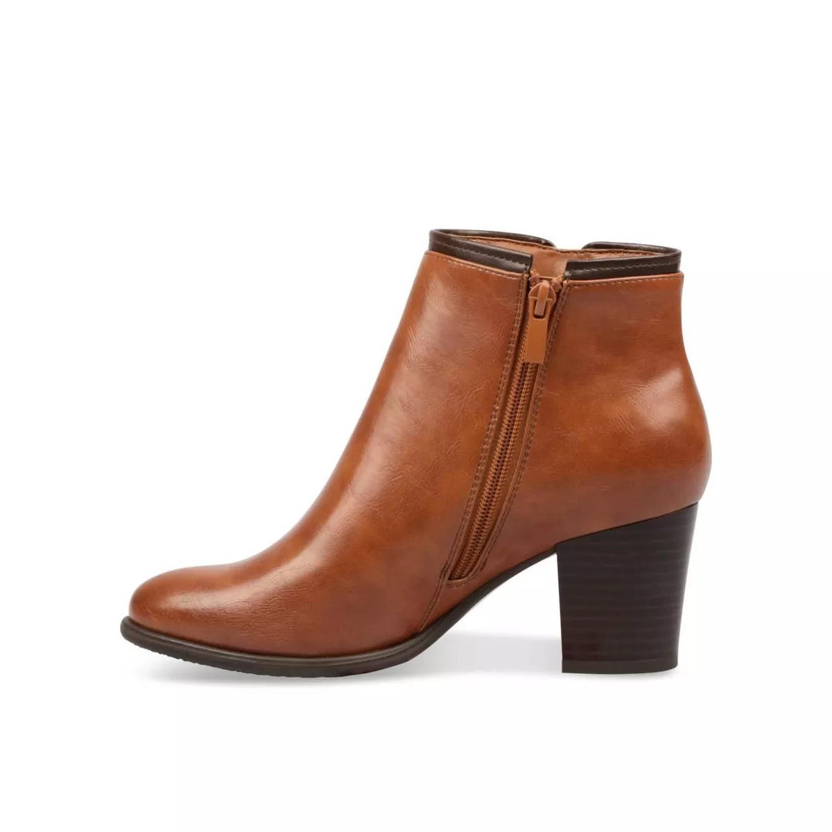 Cognac Booties by My Botega