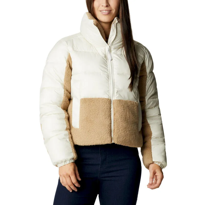 Columbia Leadbetter Point Sherpa Hybrid Women's Down Jacket | Hardloop