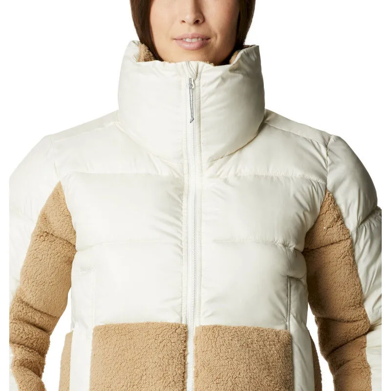 Columbia Leadbetter Point Sherpa Hybrid Women's Down Jacket | Hardloop