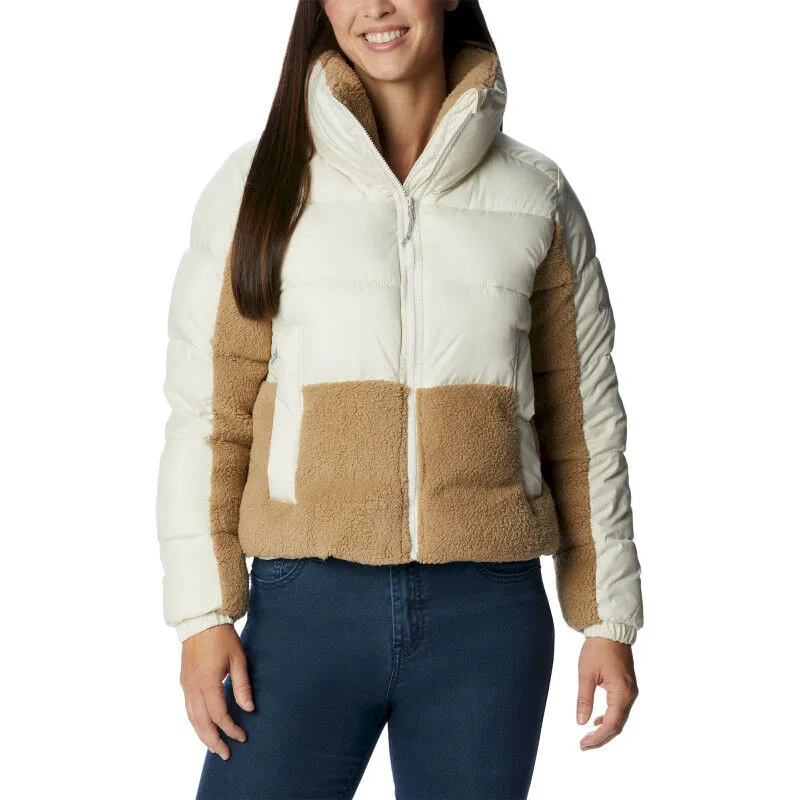 Columbia Leadbetter Point Sherpa Hybrid Women's Down Jacket | Hardloop