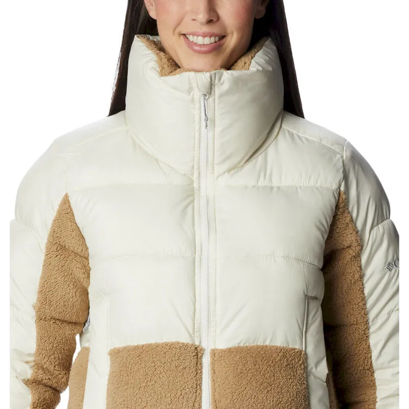 Columbia Leadbetter Point Sherpa Hybrid Women's Down Jacket | Hardloop