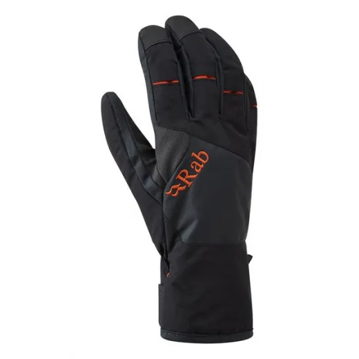 Cresta GTX Black Gloves