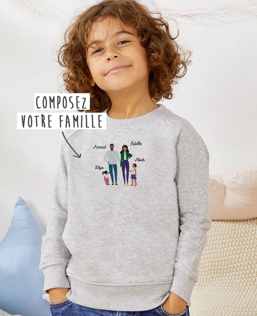 Custom Family Kid's Sweatshirt