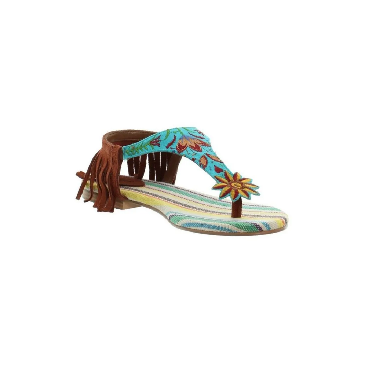 Desigual Lupita Mexico Multicolored Sandals