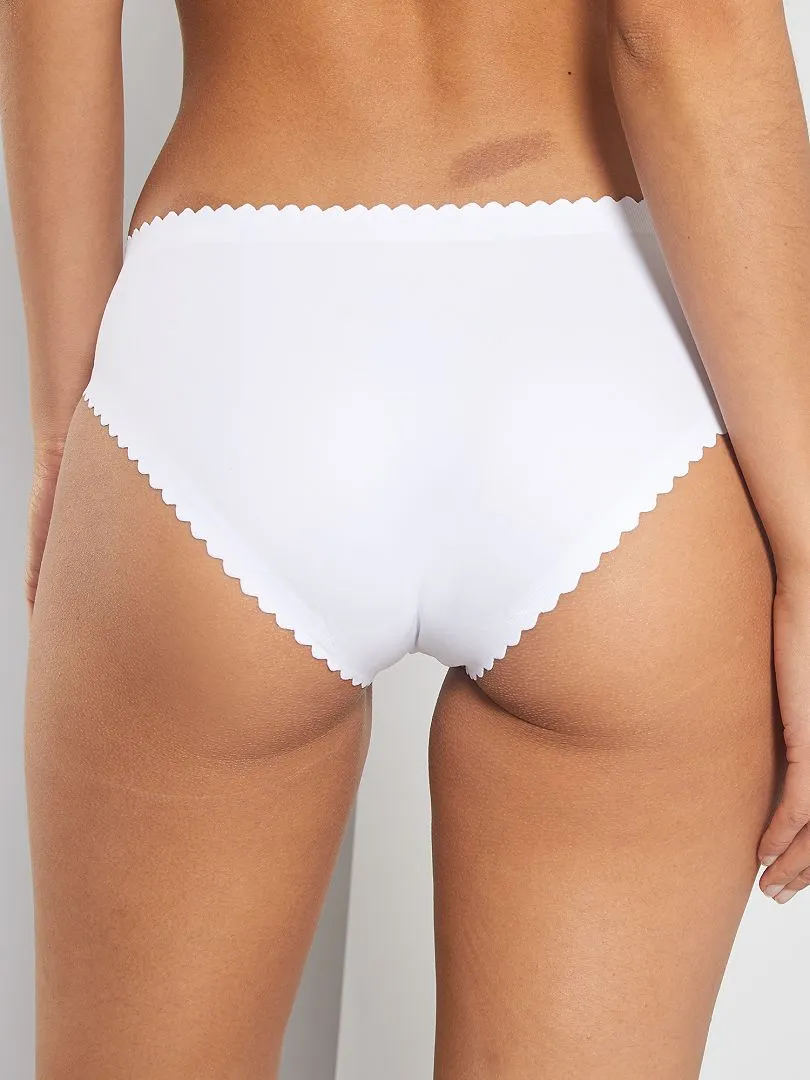 DIM Culotte Body Touch blanc seconde peau