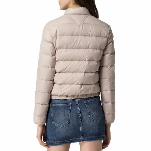 Tommy Hilfiger Women's Mushroom-Colored Celica Puffer Jacket