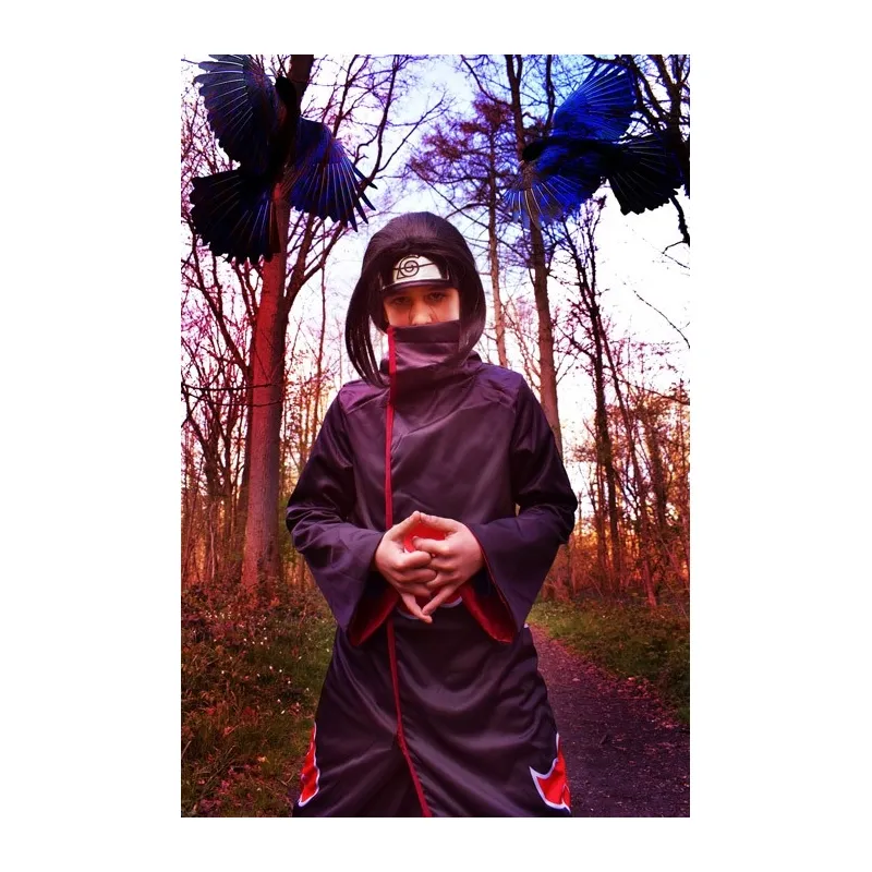 Itachi Naruto Akatsuki Child Costume - Dress Magic - Superheroes