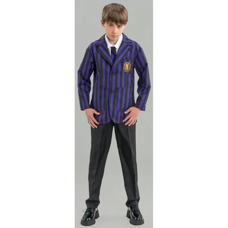 Nevermore Boy Uniform Costume - Wednesday - Magic of Dressing Up