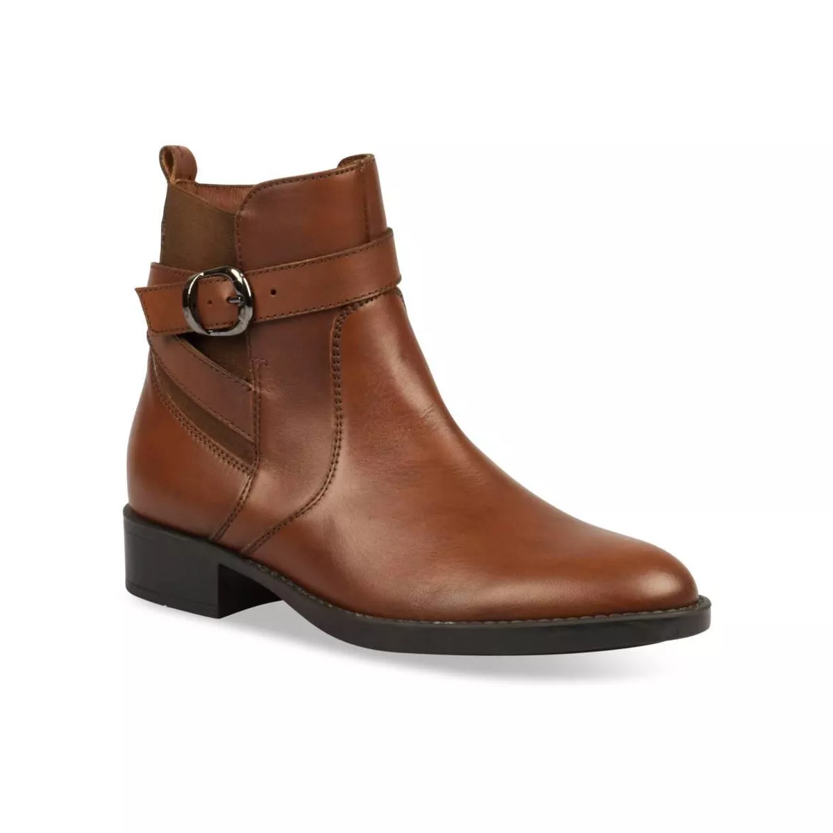 Elegant Megis Cognac Boots