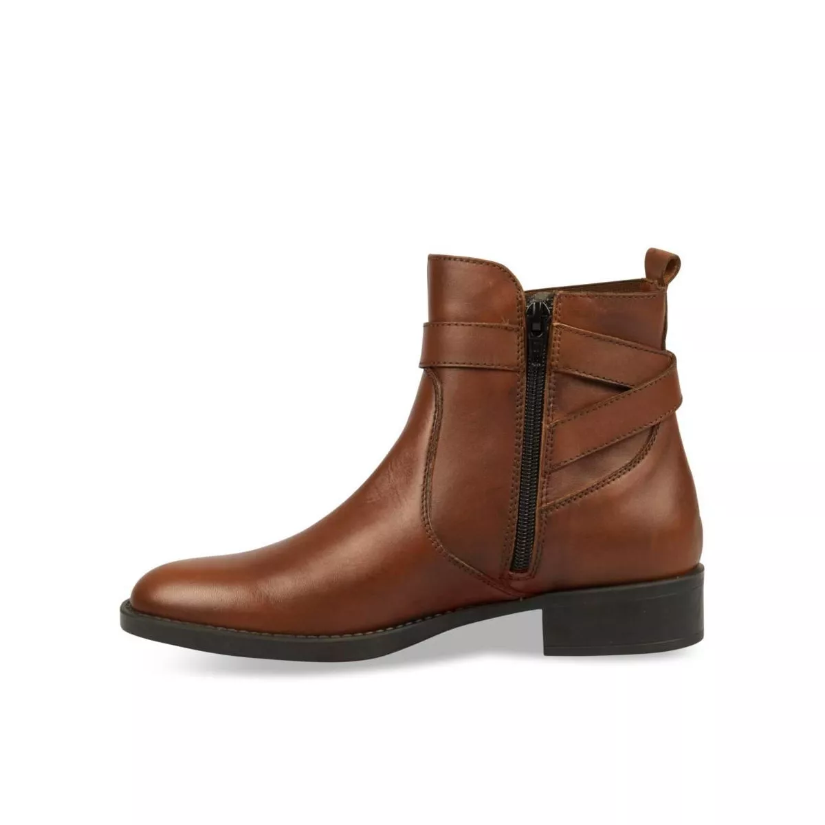 Elegant Megis Cognac Boots