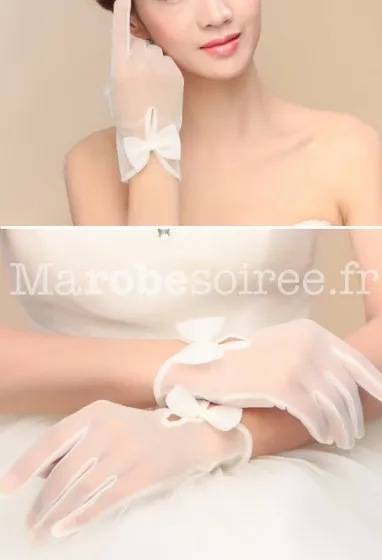 Elegant Wedding Gloves S68