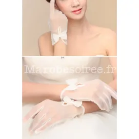 Elegant Wedding Gloves S68