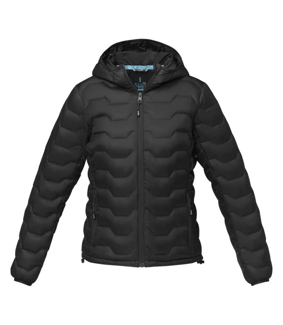 Elevate NXT women's solid black padded jacket