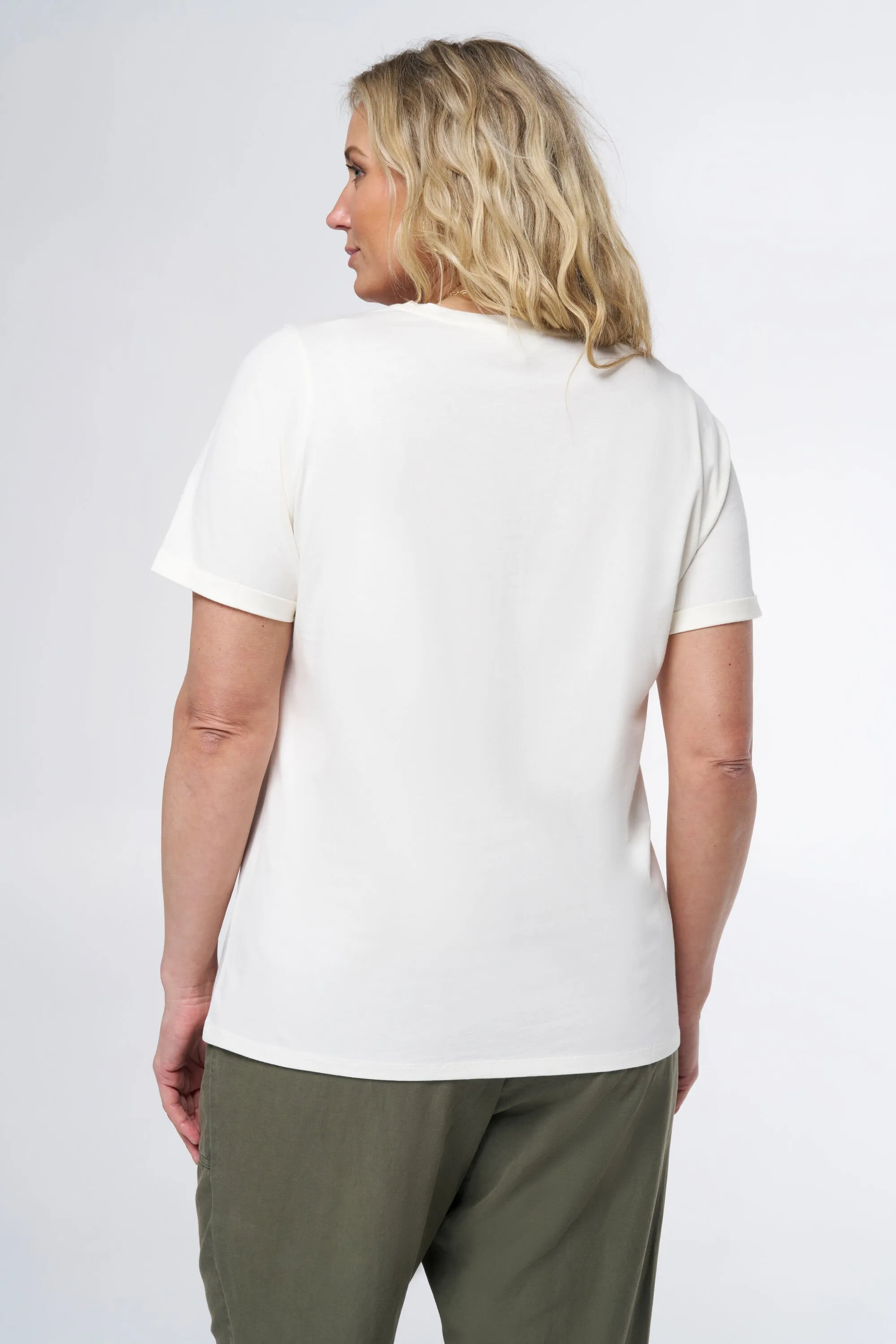 Women's T-shirt with 'Shine' Inscription | MS Mode