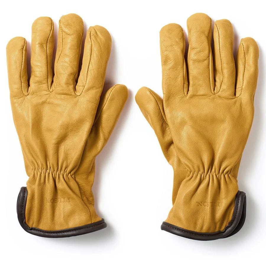 Filson Original Lined Goatskin Beige Gloves