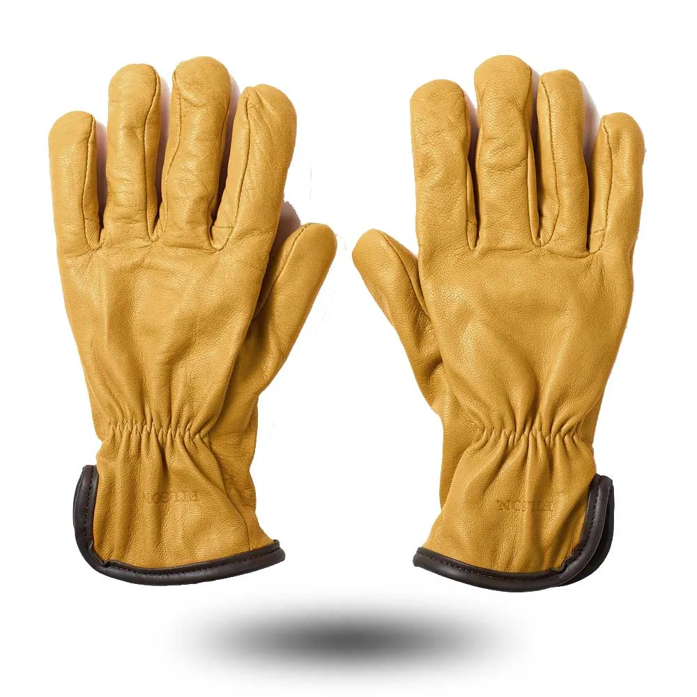 Filson Original Lined Goatskin Black Gloves