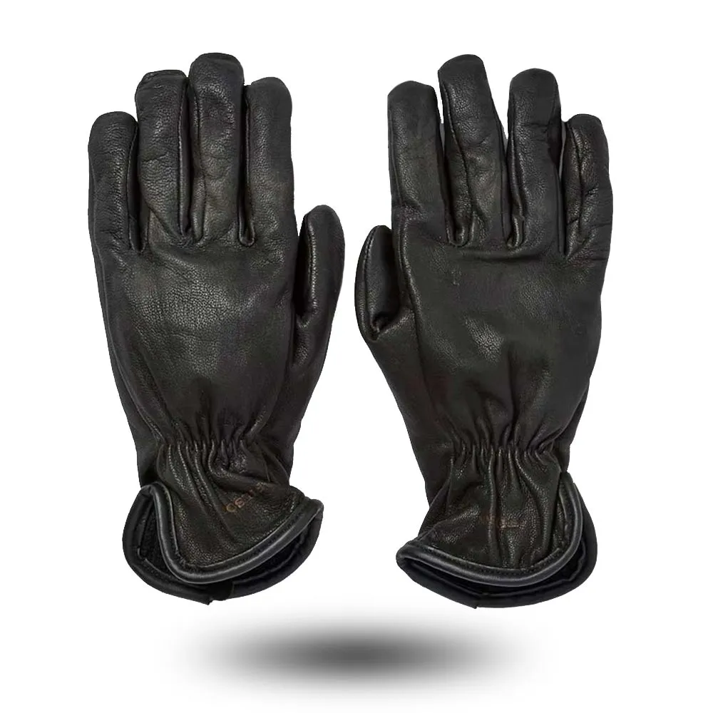 Filson Original Lined Goatskin Black Gloves