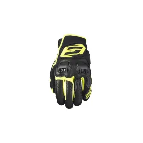 Five SF3 Black Yellow Gloves