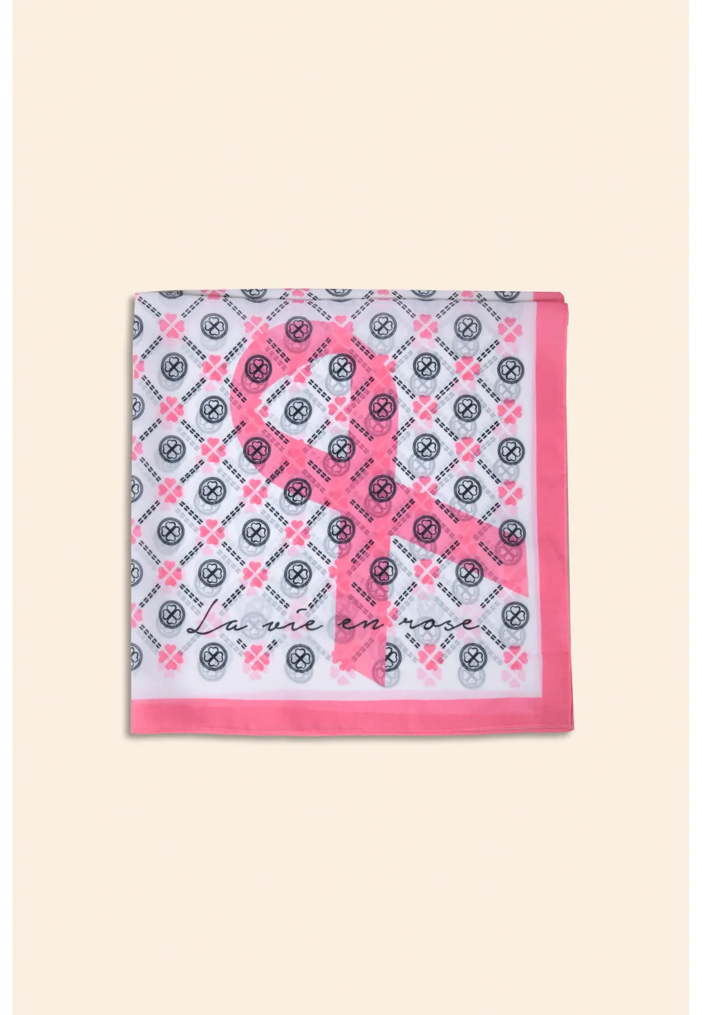 Foulard Octobre Rose