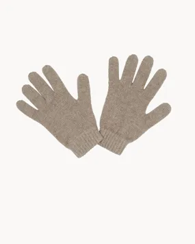 Solid Cashmere Color Gloves