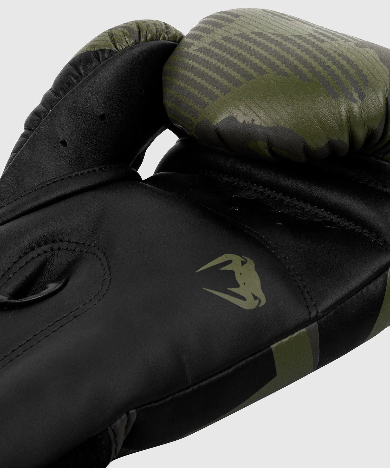 Venum Elite Camouflage Khaki Boxing Gloves