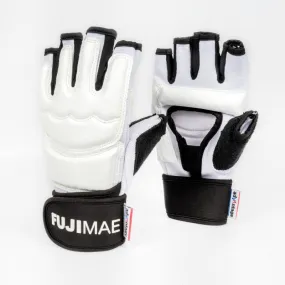 Taekwondo Gloves by Fuji Mae - White