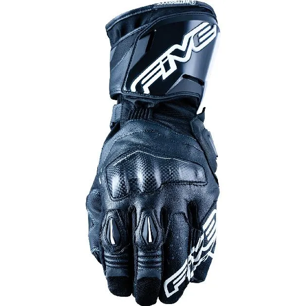 FIVE WP RFX Black Motorcycle Gloves - MAXXESS.FR, Racing Motorcycle Gloves