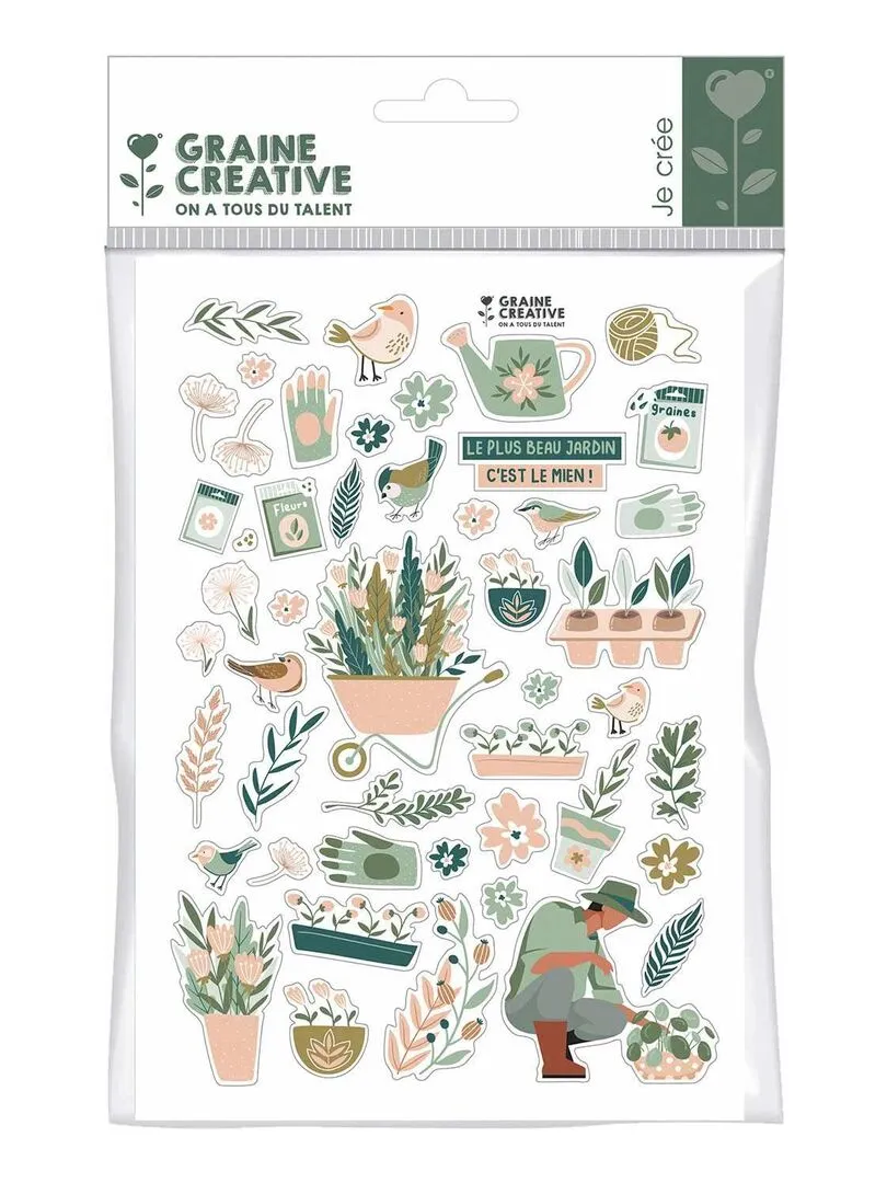 Garden + Vegetable Stickers - Not Available