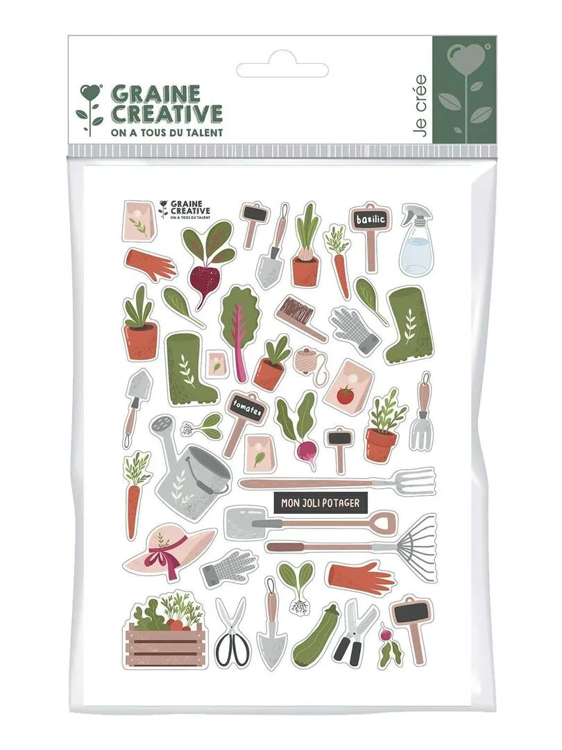 Garden + Vegetable Stickers - Not Available