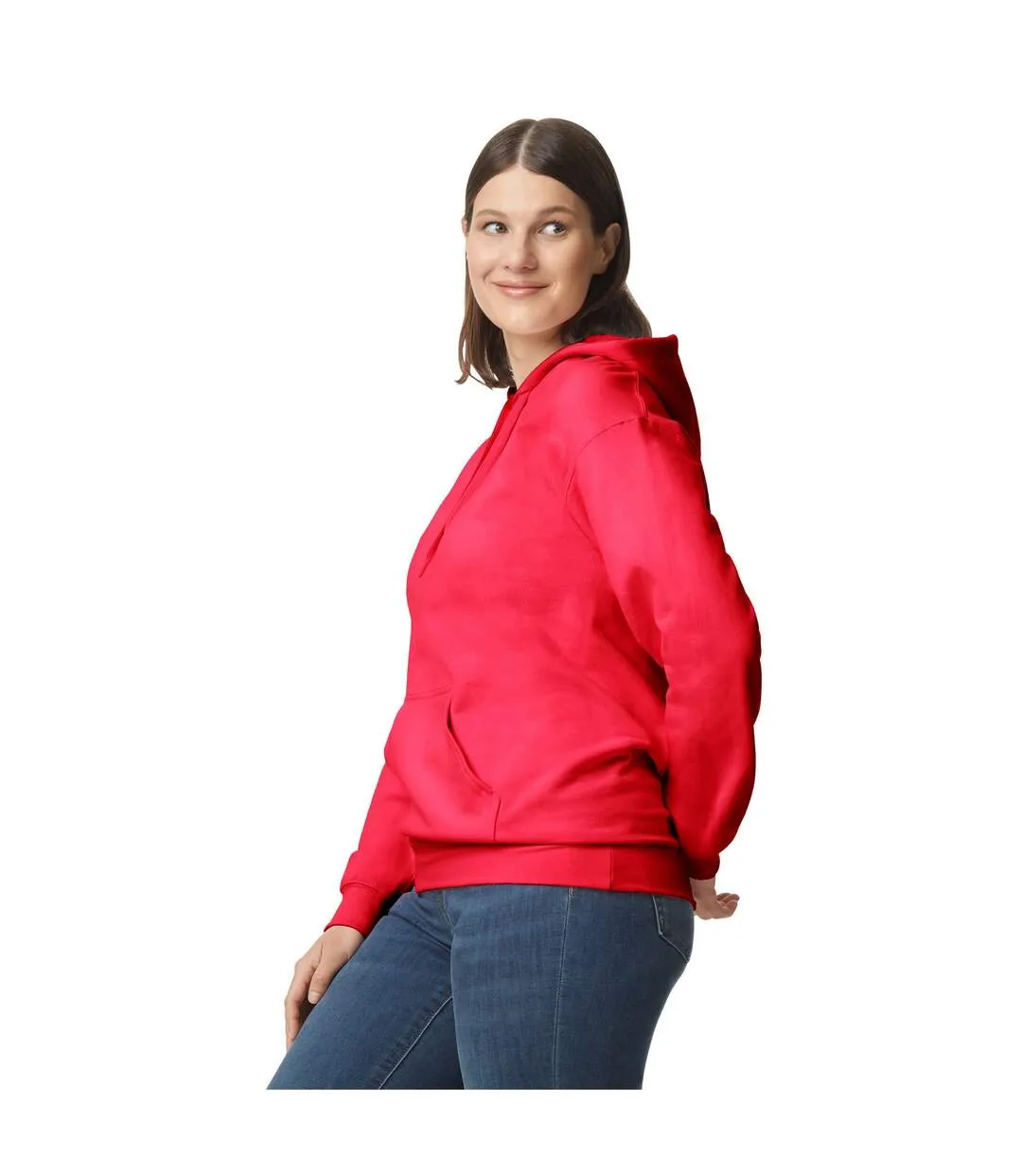 Gildan Red Adult Softstyle Hoodie