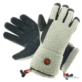 Gloves with sheepskin style heated technology. Glovii.