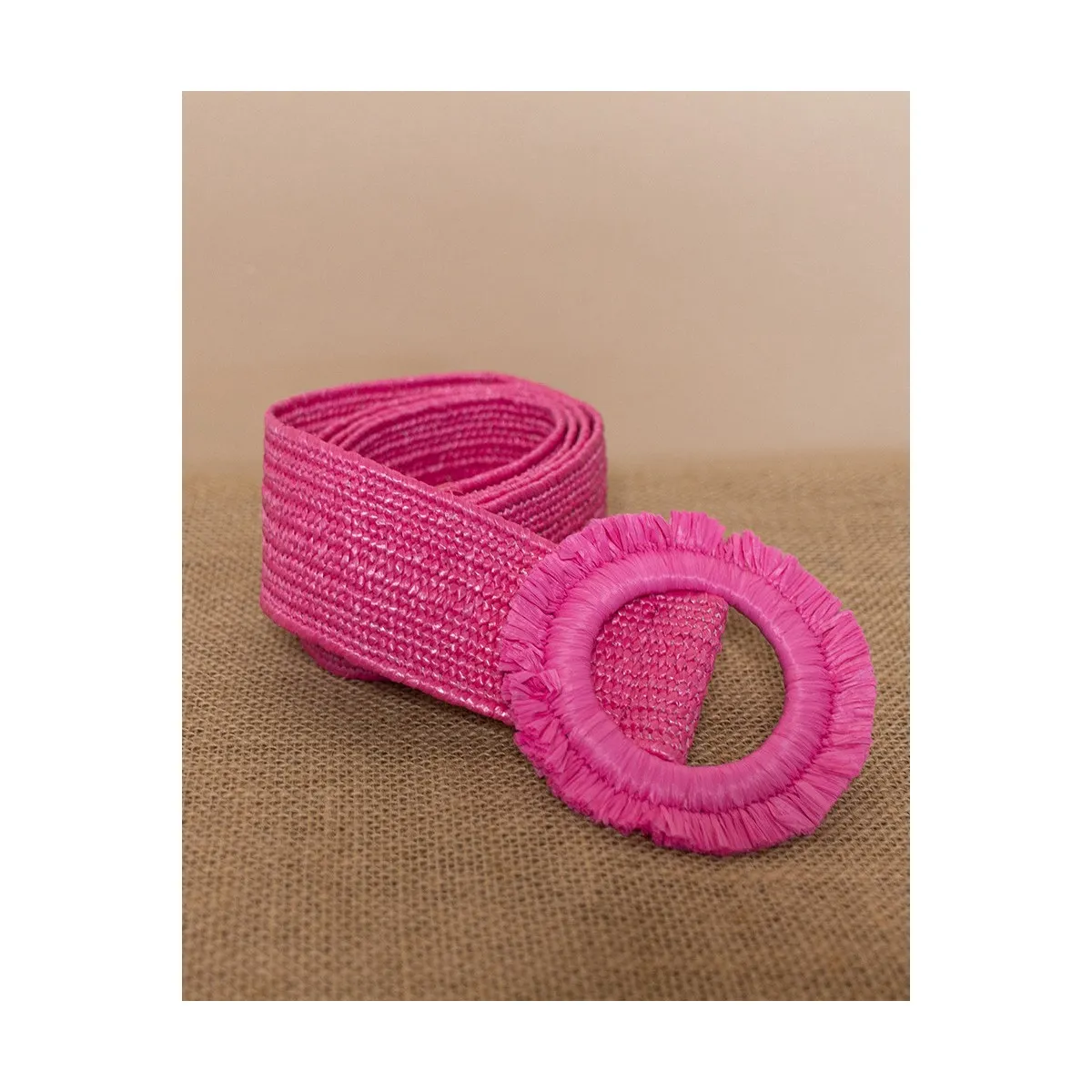 Grace Mila pink elastic belt