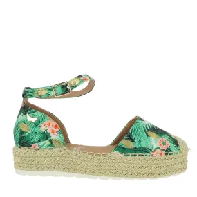 Green Les Petites Bombes Bahia Sandals