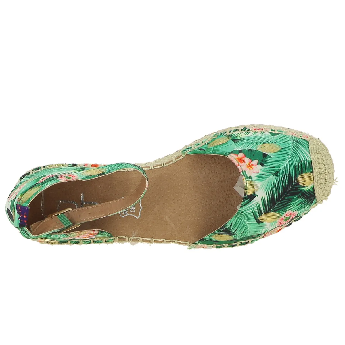 Green Les Petites Bombes Bahia Sandals