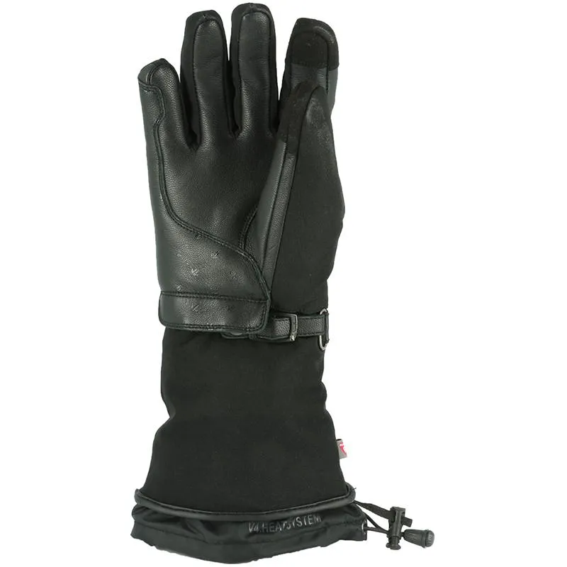 Heated motorcycle gloves for winter riding