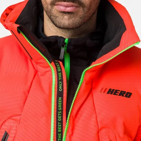 Hero Depart JKT Neon Red Ski Jacket