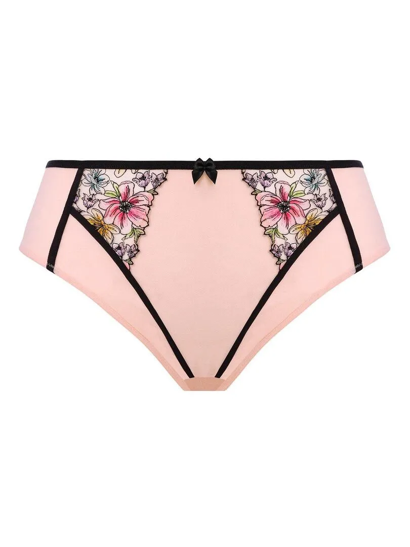 High Waisted Glamour Carrie Culotte - Pink