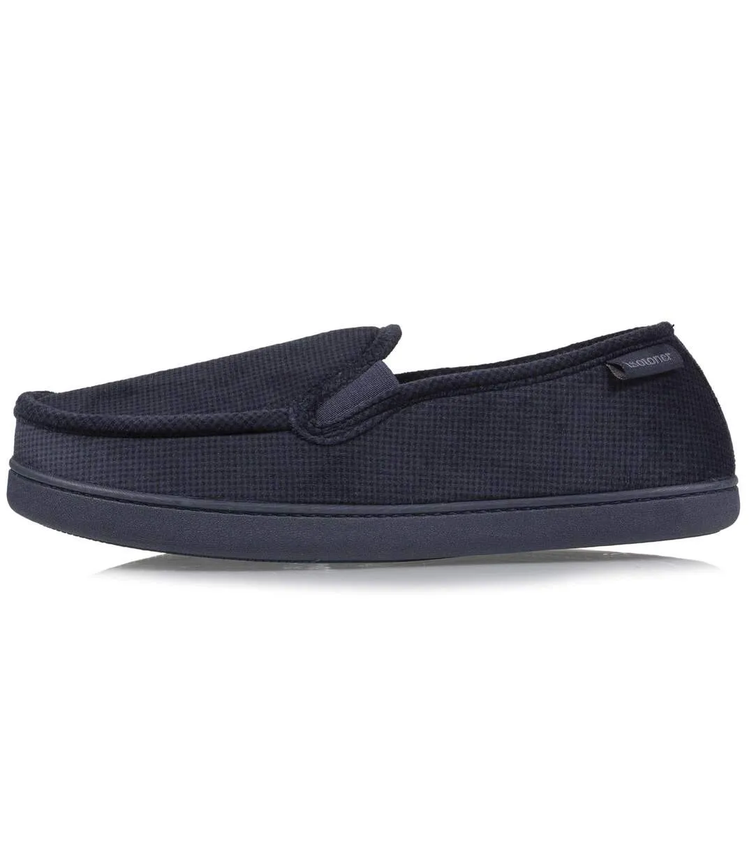 Isotoner Men's Velour Ultra Soft Moccasin Slippers.