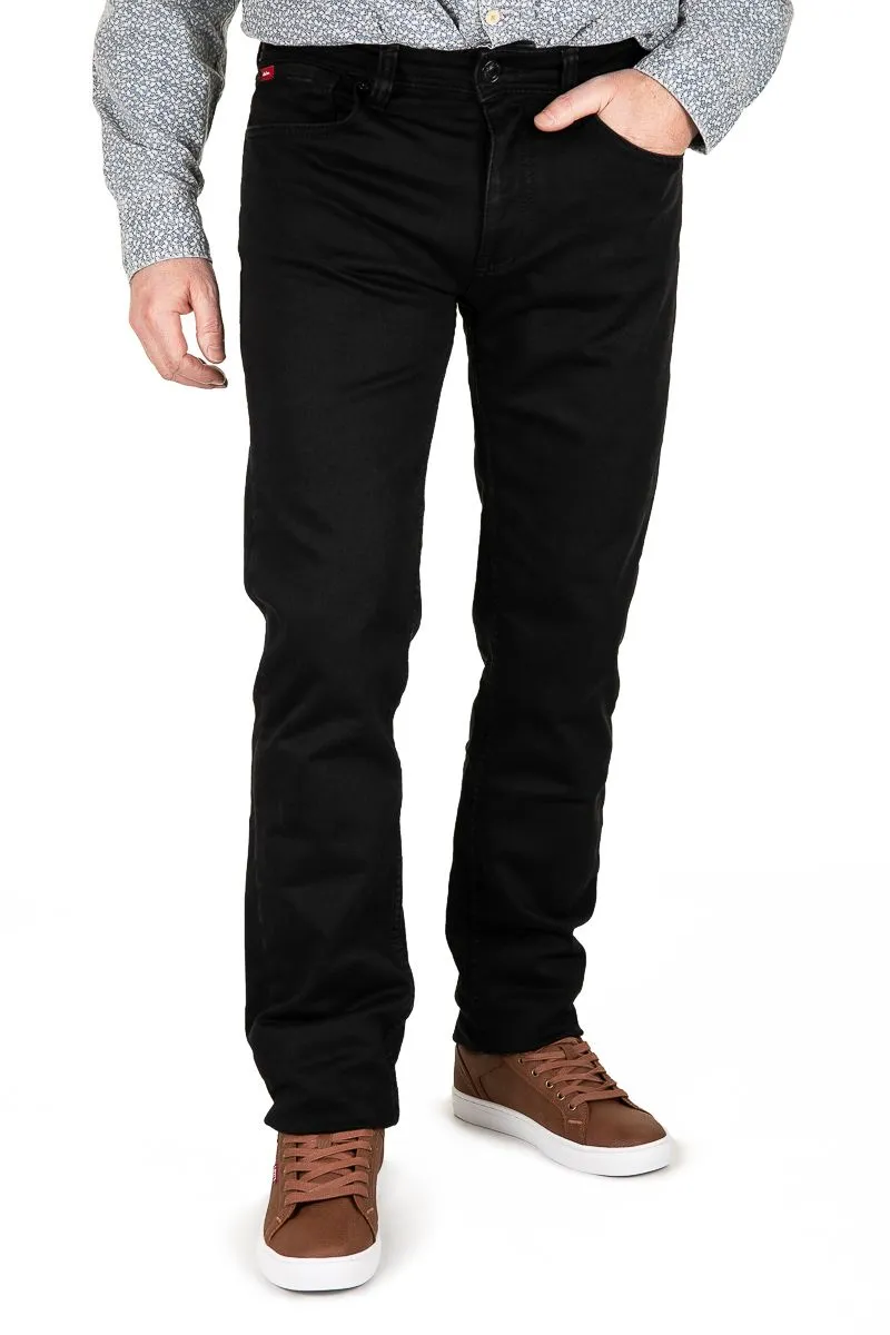 New Black LC122ZP Jeans by Lee Cooper