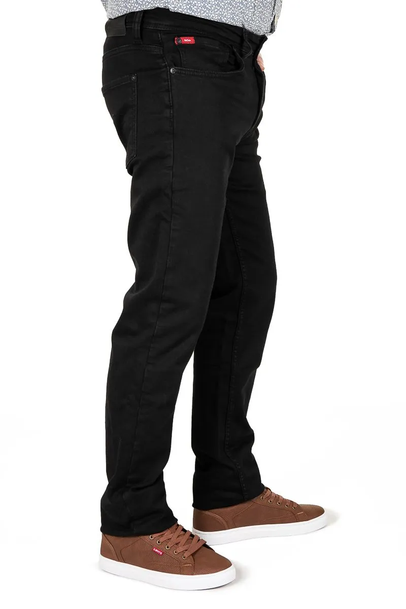 New Black LC122ZP Jeans by Lee Cooper