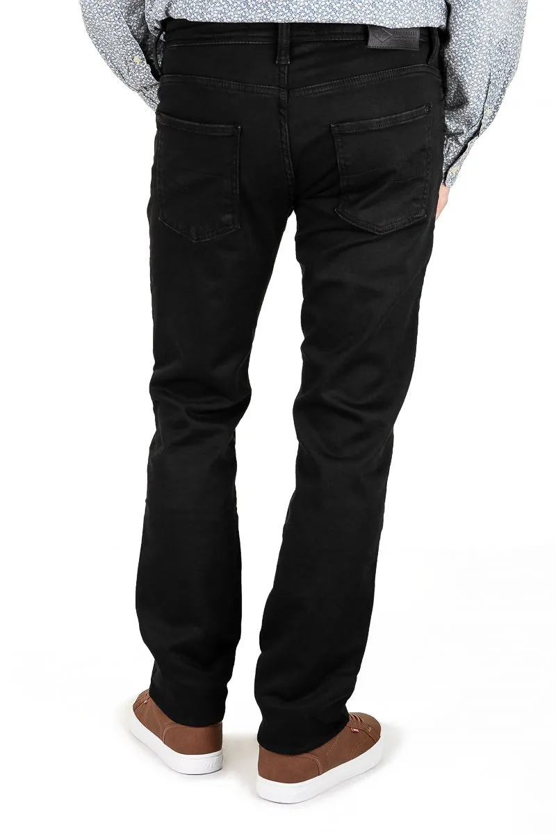 New Black LC122ZP Jeans by Lee Cooper