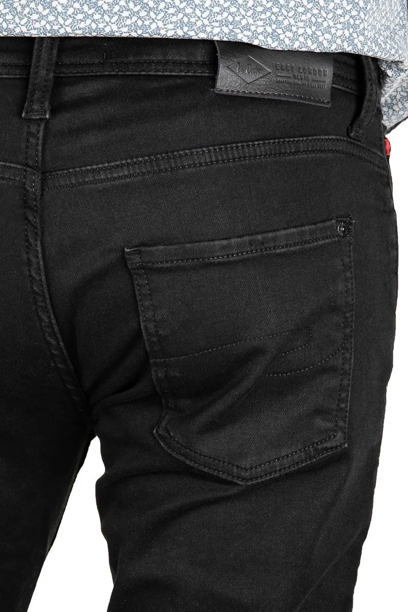 New Black LC122ZP Jeans by Lee Cooper