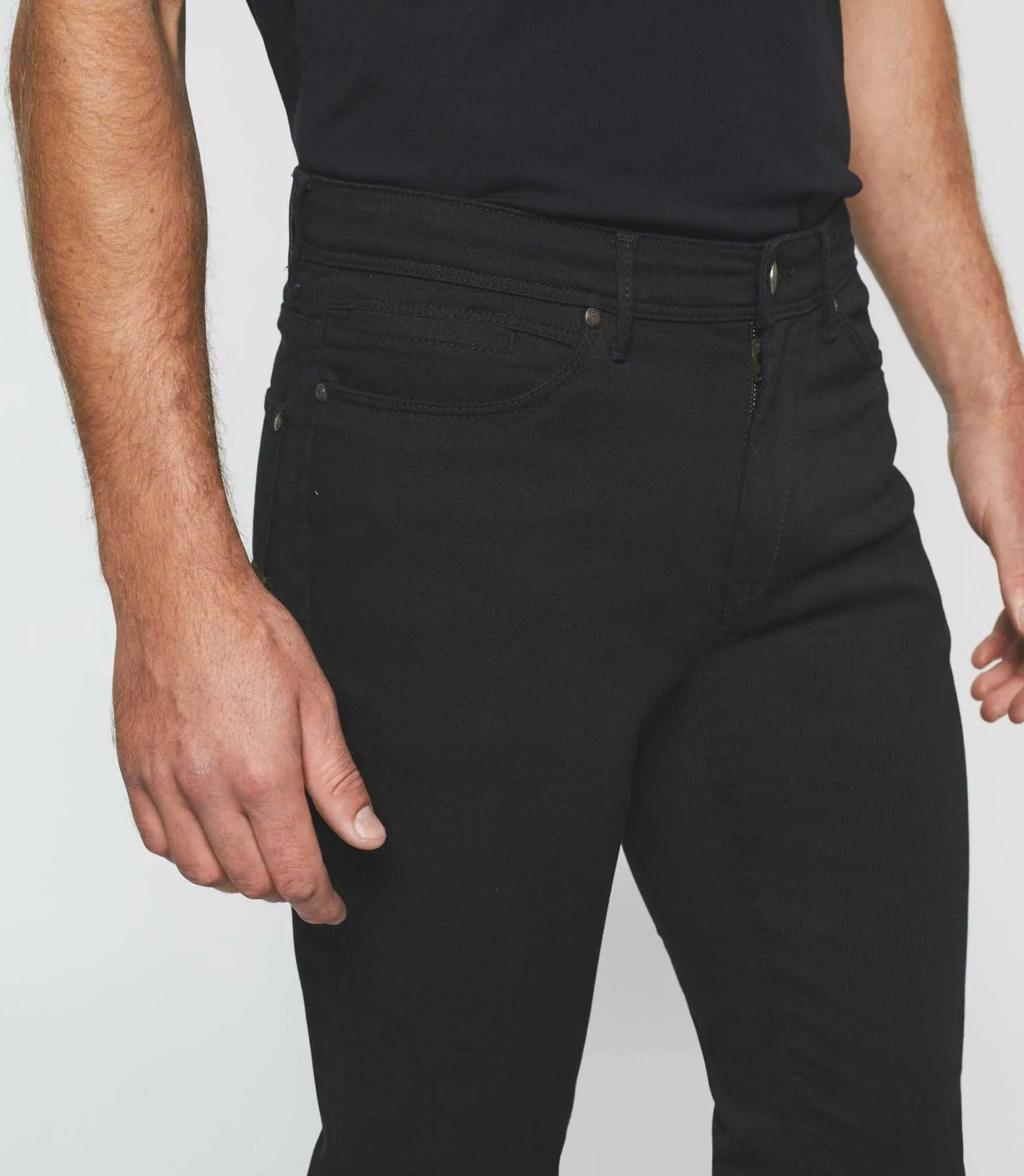 Hydroless Black Slim Jeans Tac