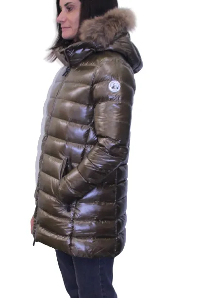 Green Dark Green Quilted Jacket - SPORT ADVENTURE