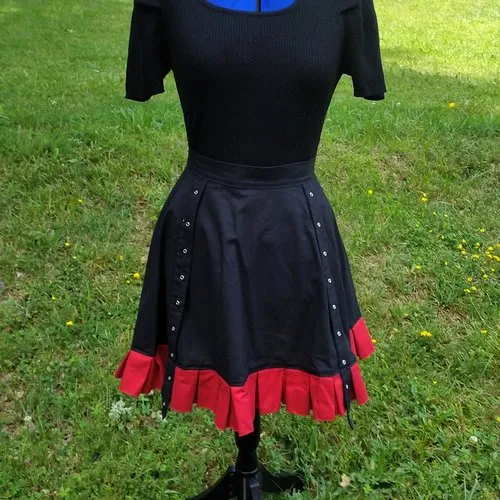 Gothic Cotton Skirt