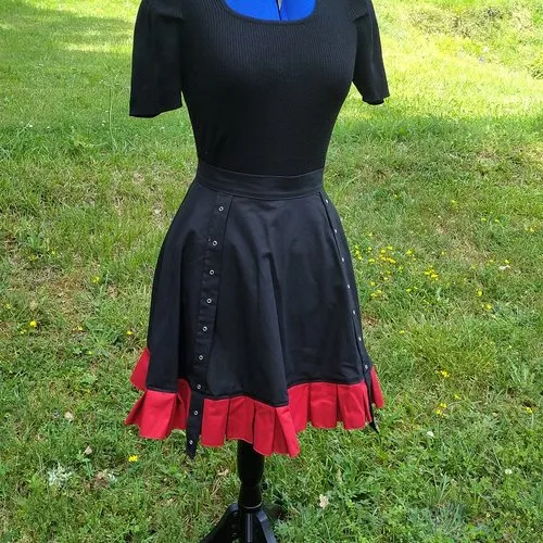 Gothic Cotton Skirt