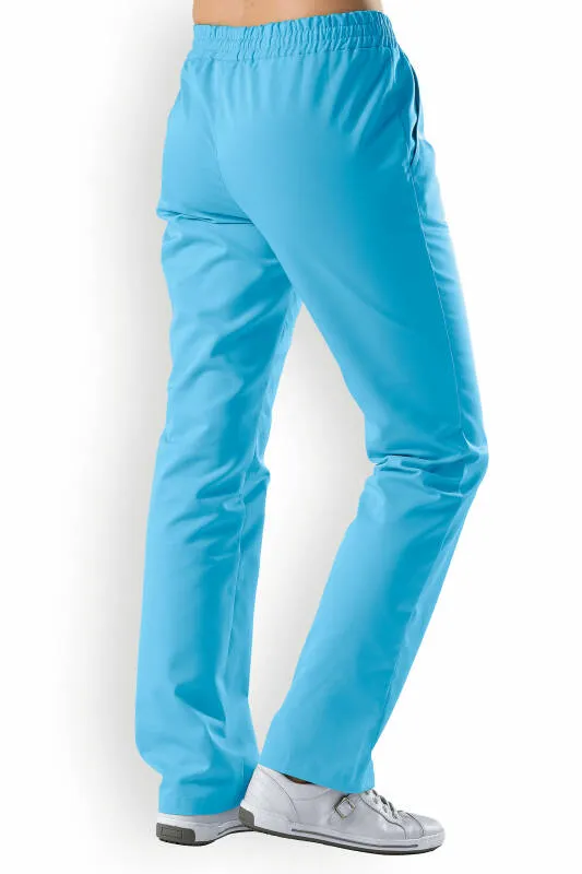 JUST STRONG Women's Turquoise Elastic Waist Pants