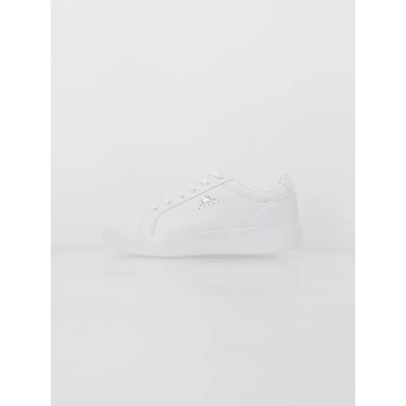 Kappa women's holographic white Amelia sneakers